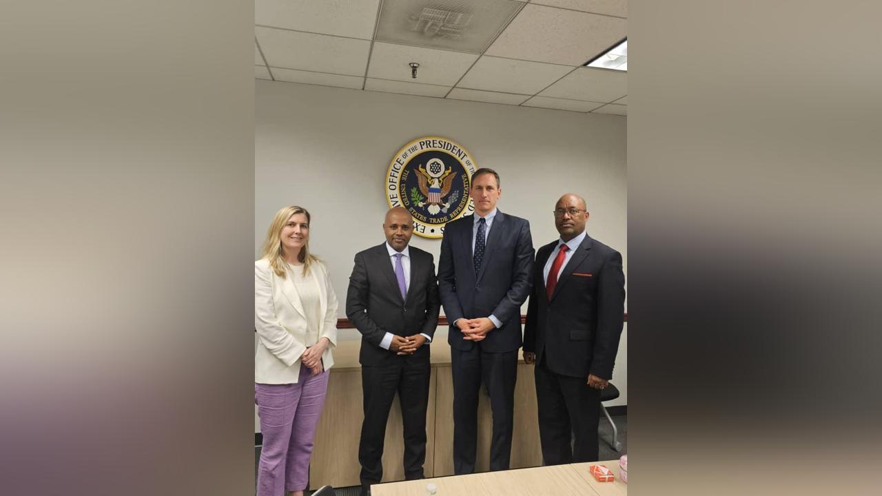 Ethiopia’s Finance State Minister Confers with Assistant USTR for WTO & Multilateral Affairs Office of the U.S. Trade Representative Ethiopia’s Finance State Minister Confers with Assistant USTR for WTO & Multilateral Affairs Office of the U.S. Trade Representative