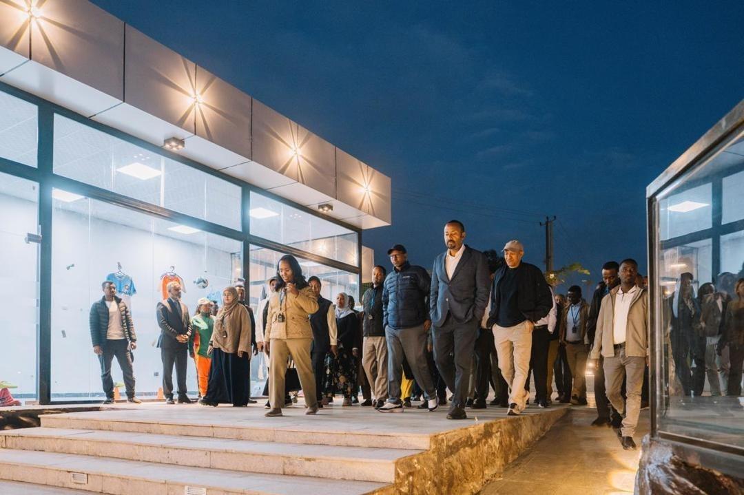 PM Abiy Visits German Square and Furi Corridor Development PM Abiy Visits German Square and Furi Corridor Development