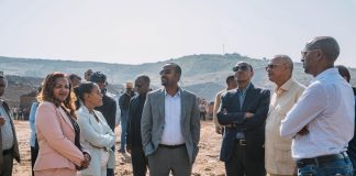 PM Abiy Reviews Megech Irrigation Project Progress PM Abiy Reviews Megech Irrigation Project Progress