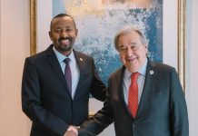 PM Abiy Ahmed Engages with UN Chief Guterres at G20 PM Abiy Ahmed Engages with UN Chief Guterres at G20