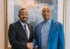 PM Abiy and CAF President Motsepe Discuss Football Partnership PM Abiy and CAF President Motsepe Discuss Football Partnership
