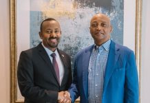PM Abiy and CAF President Motsepe Discuss Football Partnership PM Abiy and CAF President Motsepe Discuss Football Partnership