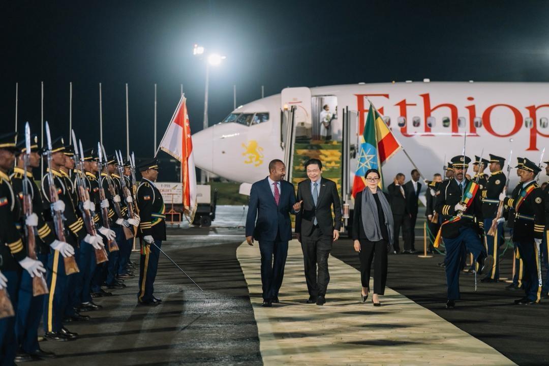 Singapore PM Lawrence Wong Visits Ethiopia Officially Singapore PM Lawrence Wong Visits Ethiopia Officially