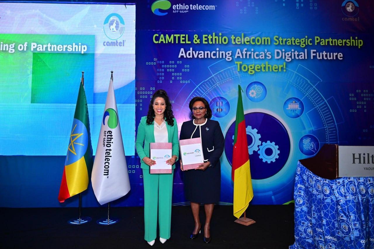 Ethio Telecom and CAMTEL Sign Strategic Agreement Ethio Telecom and CAMTEL Sign Strategic Agreement