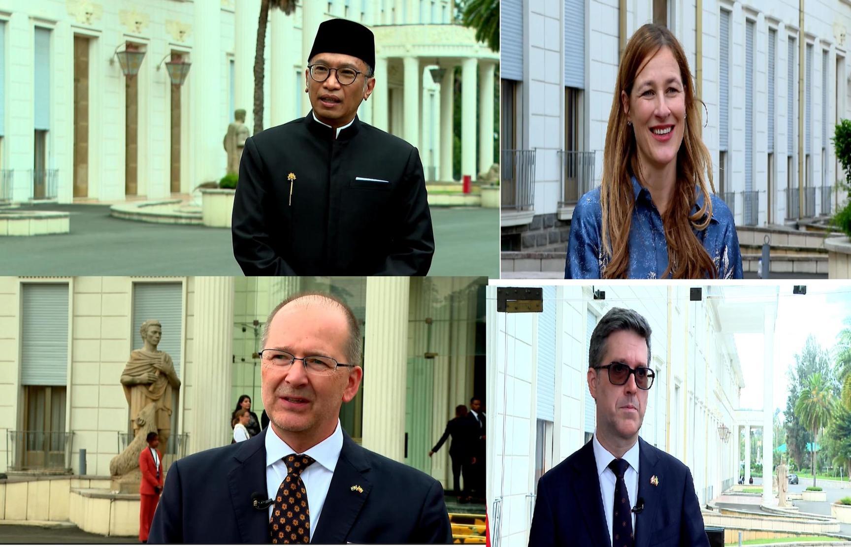 Ambassadors Pledge to Strengthen Relations with Ethiopia Ambassadors Pledge to Strengthen Relations with Ethiopia