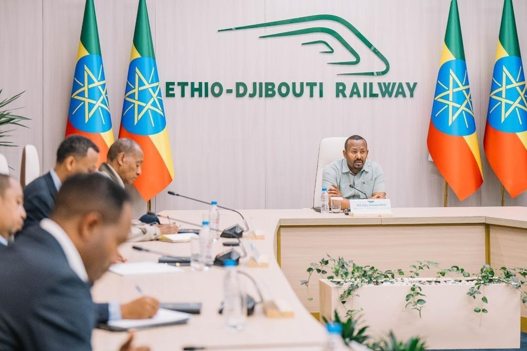 PM Abiy Highlights Ethio–Djibouti Railway's Logistics Role PM Abiy Highlights Ethio–Djibouti Railway's Logistics Role