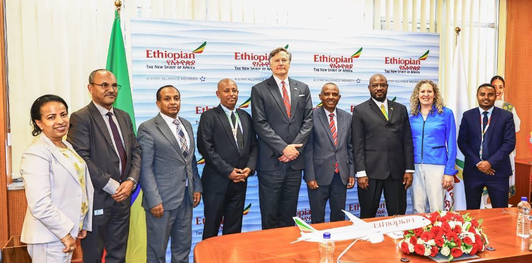 Ethiopia and United States Pledge to Strengthen Cooperation, Advance Aviation Development Ethiopia and United States Pledge to Strengthen Cooperation, Advance Aviation Development