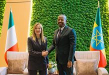 Abiy Welcomes Giorgia Meloni for Italy–Africa Summit Abiy Welcomes Giorgia Meloni for Italy–Africa Summit