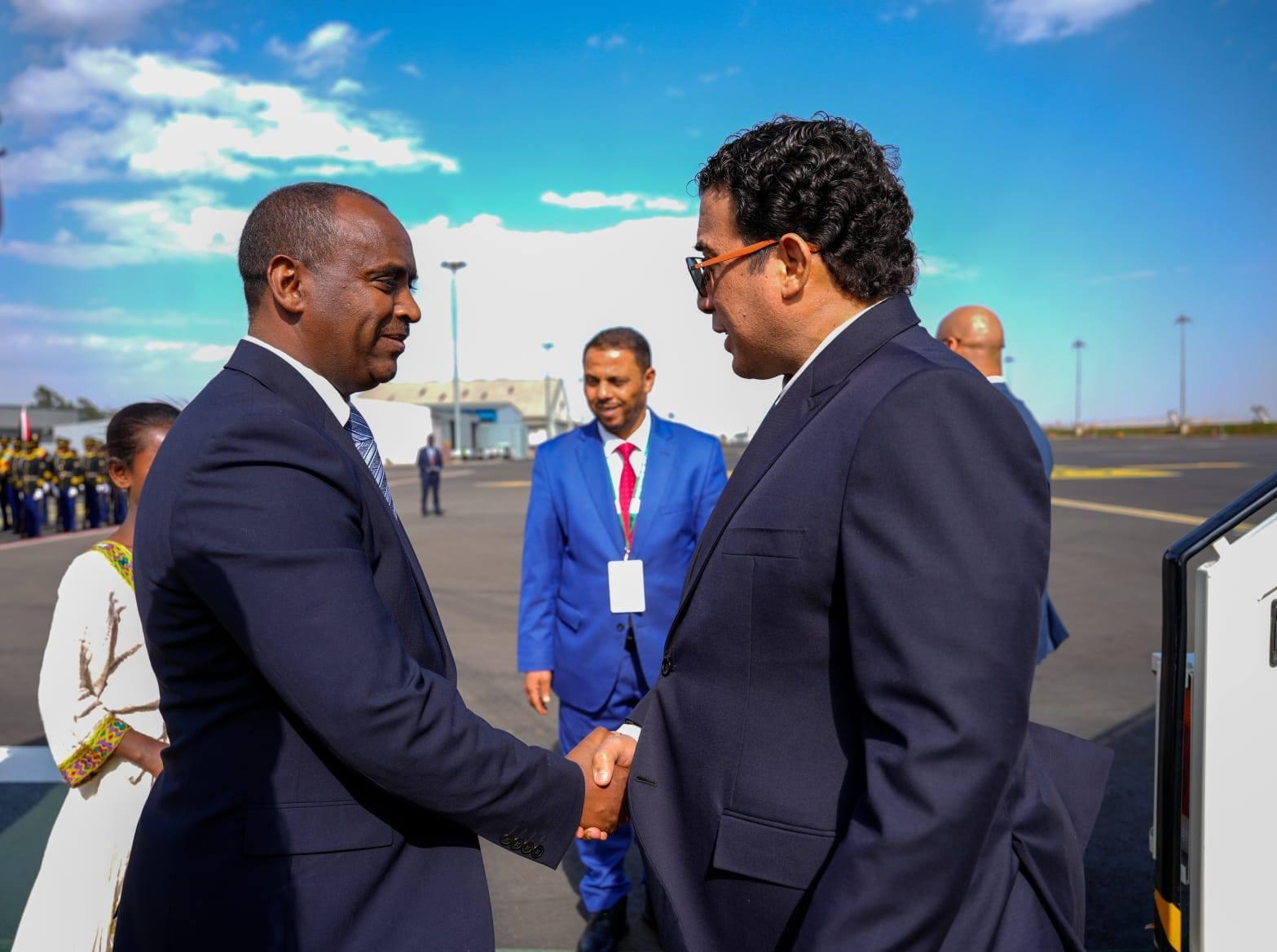 Libyan President Arrives in Addis Ababa for 39th AU Summit Libyan President Arrives in Addis Ababa for 39th AU Summit