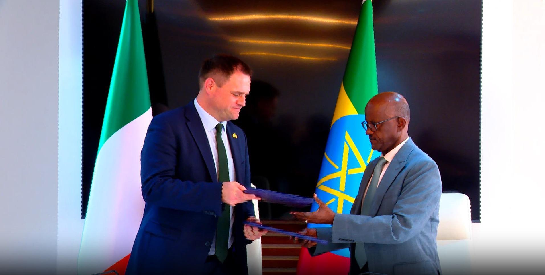 Ethiopia, Ireland Sign MoU to Boost Bilateral Cooperation Ethiopia, Ireland Sign MoU to Boost Bilateral Cooperation