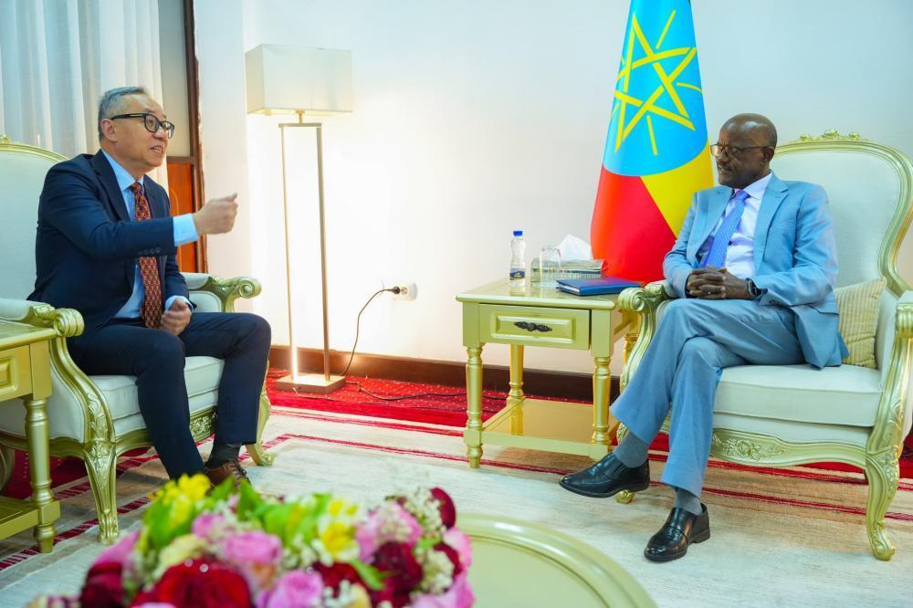 Foreign Affairs Minister Meets UN Envoy for Horn Africa Foreign Affairs Minister Meets UN Envoy for Horn Africa