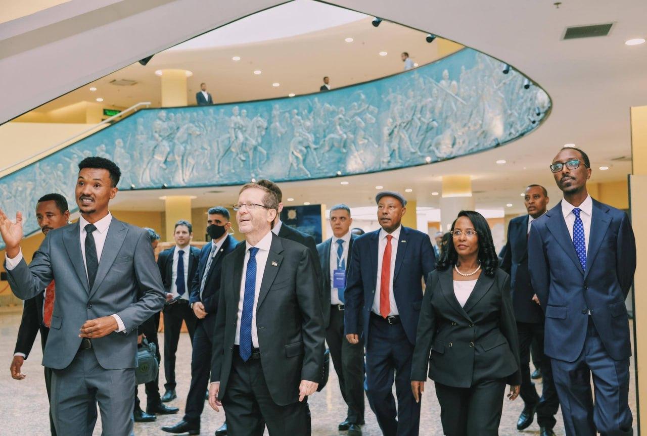 Israeli President Herzog Honors Ethiopian Valor at Adwa Israeli President Herzog Honors Ethiopian Valor at Adwa