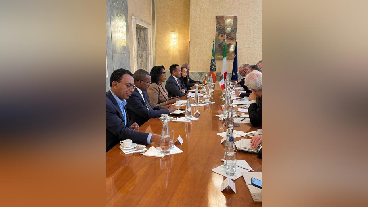 Ethiopia, Italy Discuss to Bolster Economic Ties in Rome Ethiopia, Italy Discuss to Bolster Economic Ties in Rome