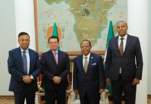 President Taye Confers with Bangladesh Foreign Minister President Taye Confers with Bangladesh Foreign Minister