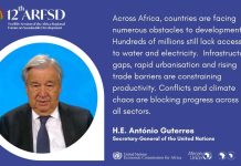 Guterres Urges Action to Address Africa’s Challenges Guterres Urges Action to Address Africa's Challenges