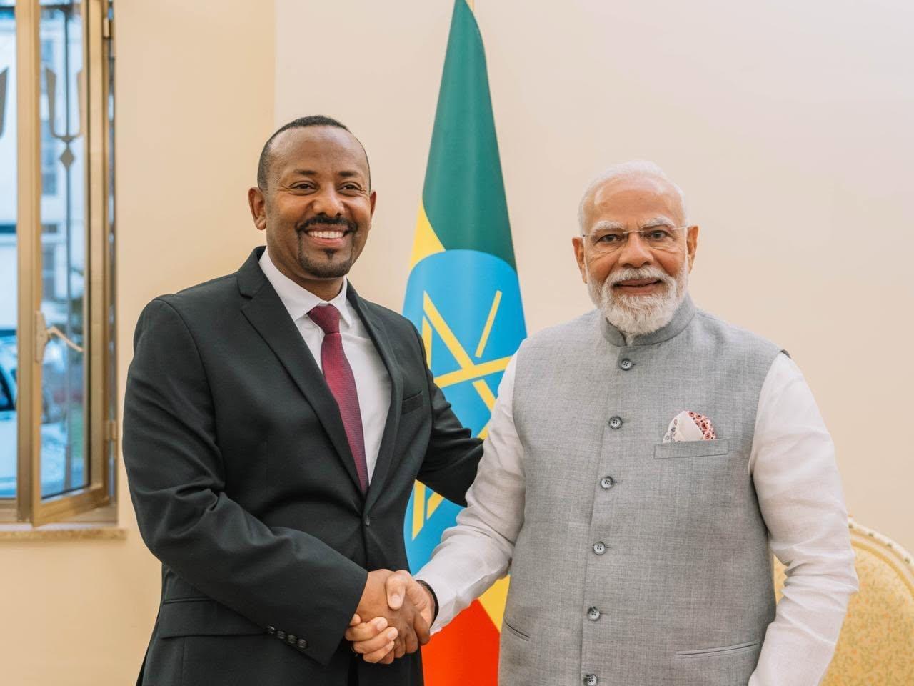 PM Abiy Congratulates Modi on Historic Leadership Milestone PM Abiy Congratulates Modi on Historic Leadership Milestone