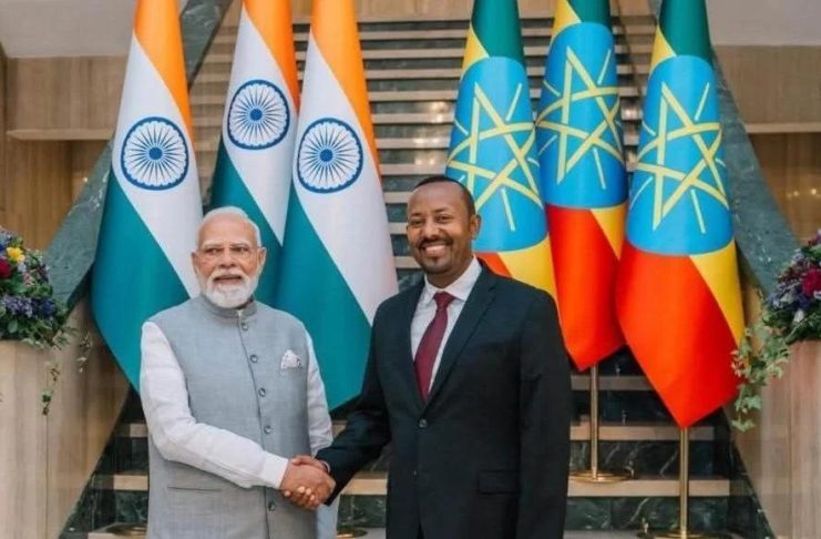 Ethiopia’S PM Holds Talks with his Indian Counterpart Ethiopia’S PM Holds Talks with his Indian Counterpart