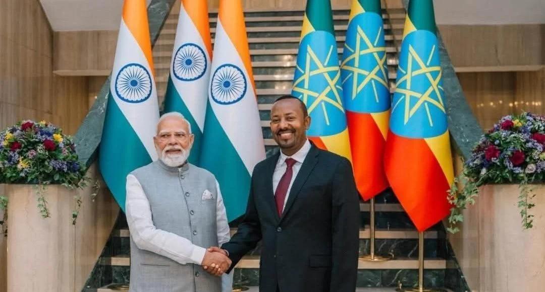 Ethiopia’S PM Holds Talks with his Indian Counterpart Ethiopia’S PM Holds Talks with his Indian Counterpart