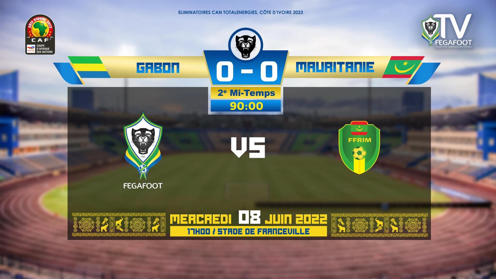 Le Gabon tenu en échec par la Mauritanie (0-0)