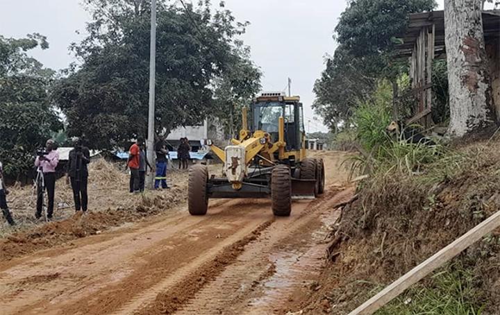 Réseaux routiers : Près de 2 km en cours d’aménagement à Bambouchine mangrove Réseaux routiers : Près de 2 km en cours d’aménagement à Bambouchine mangrove