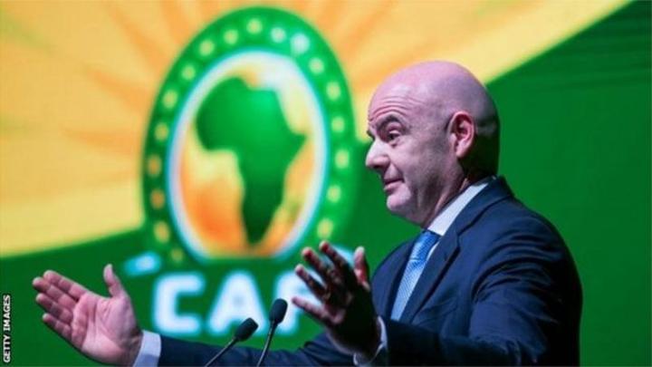 Gianni Infantino sur la Super Ligue africaine : « Le football des clubs africains doit passer au niveau supérieur » Gianni Infantino sur la Super Ligue africaine : « Le football des clubs africains doit passer au niveau supérieur »