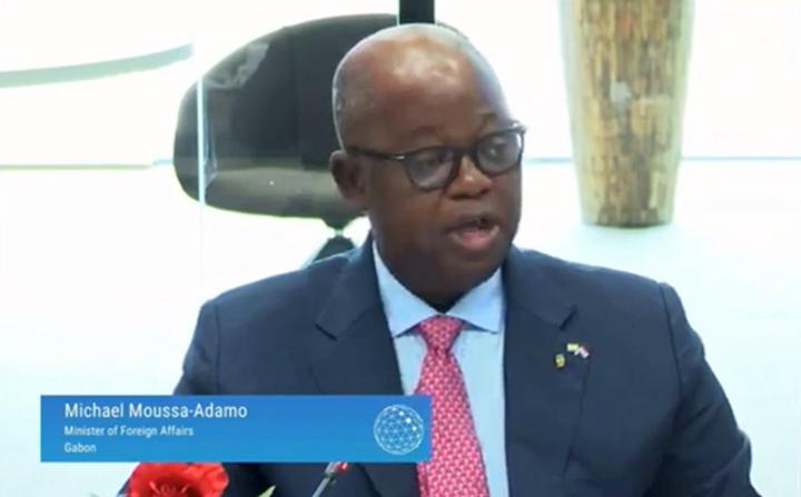 Paix & sécurité en Afrique : Moussa Adamo porte la voix d’Ali Bongo à Rotterdam Paix & sécurité en Afrique : Moussa Adamo porte la voix d’Ali Bongo à Rotterdam