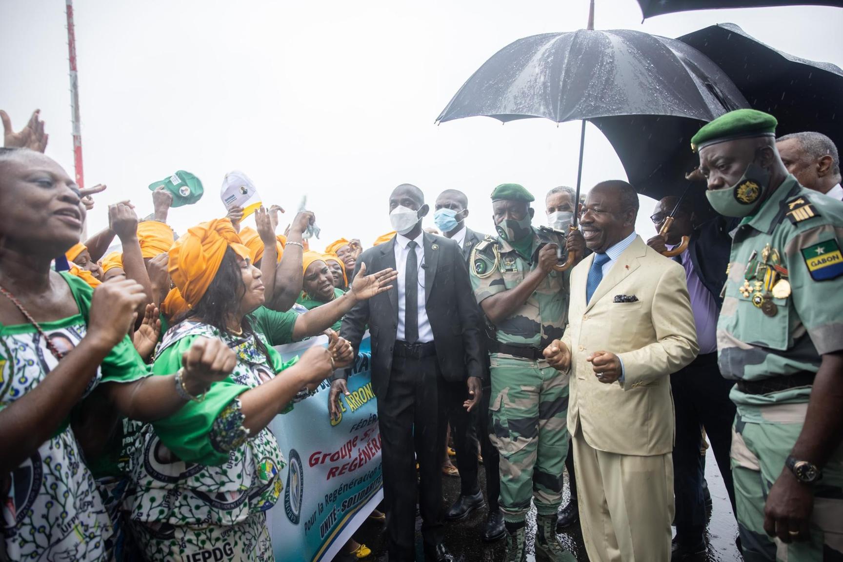 Gabon : Ali Bongo à Port-Gentil, 5 ans après Gabon : Ali Bongo à Port-Gentil, 5 ans après