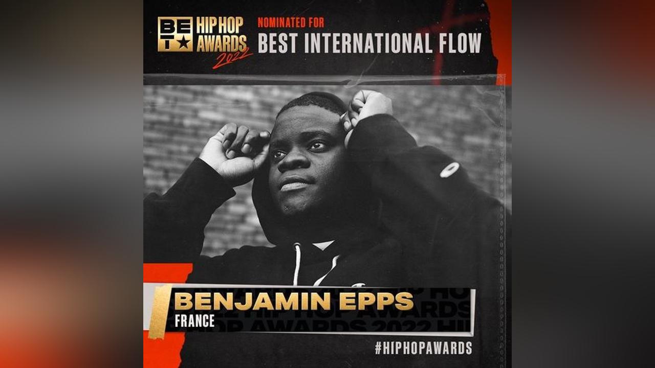Benjamin EPPS élu meilleur rappeur francophone du monde Benjamin EPPS élu meilleur rappeur francophone du monde