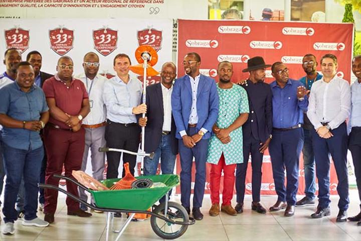 Sobraga : 1,5 million de FCFA de matériel pour trois ONG Sobraga : 1,5 million de FCFA de matériel pour trois ONG