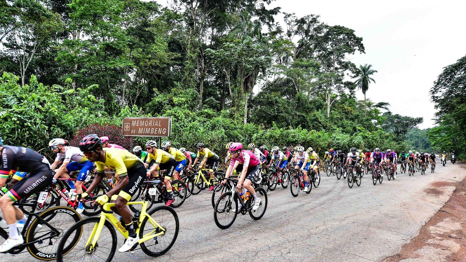 Les béninois galèrent dans le tour cycliste du Gabon Les béninois galèrent dans le tour cycliste du Gabon