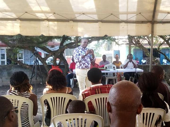 Élections 2023 : «Allez vous faire enrôler pour ne pas vous faire rouler», lance Joachin Mbatchi Pambou Élections 2023 : «Allez vous faire enrôler pour ne pas vous faire rouler», lance Joachin Mbatchi Pambou