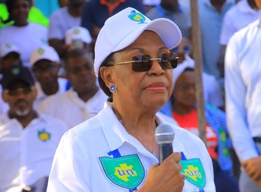 « Je suis candidate pour permettre aux retraités qui ont rendu d’énormes services à l’Etat de jouir de leurs droits » (Paulette Missambo » « Je suis candidate pour permettre aux retraités qui ont rendu d’énormes services à l’Etat de jouir de leurs droits » (Paulette Missambo »