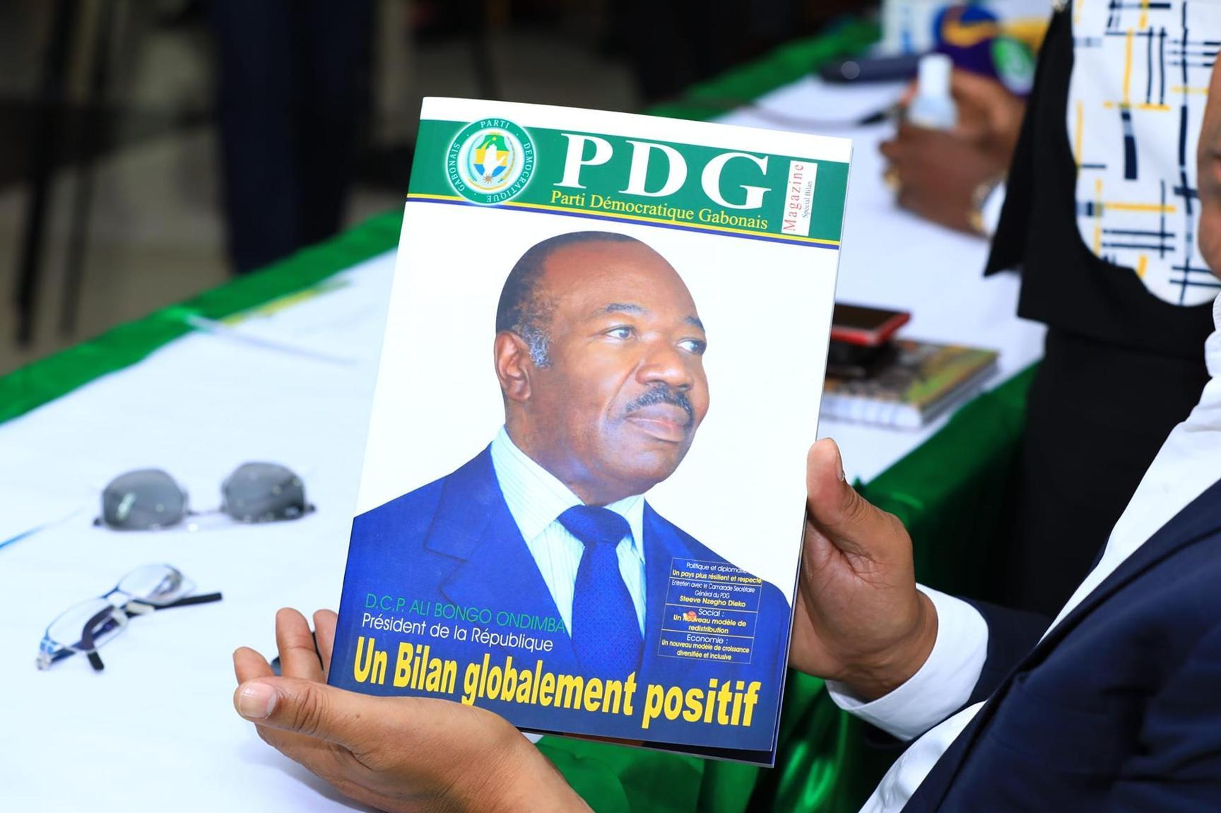 « Le bilan de deux septennats du Distingué camarade président Ali Bongo Ondimba est globalement positif » (Steeve Nzegho Dieko) « Le bilan de deux septennats du Distingué camarade président Ali Bongo Ondimba est globalement positif » (Steeve Nzegho Dieko)