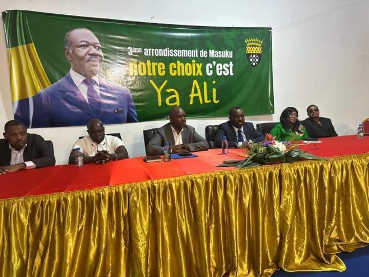 Présidentielle 2023 : le PDG se mobilise à Franceville pour garantir une victoire cash d’Ali Bongo Présidentielle 2023 : le PDG se mobilise à Franceville pour garantir une victoire cash d’Ali Bongo