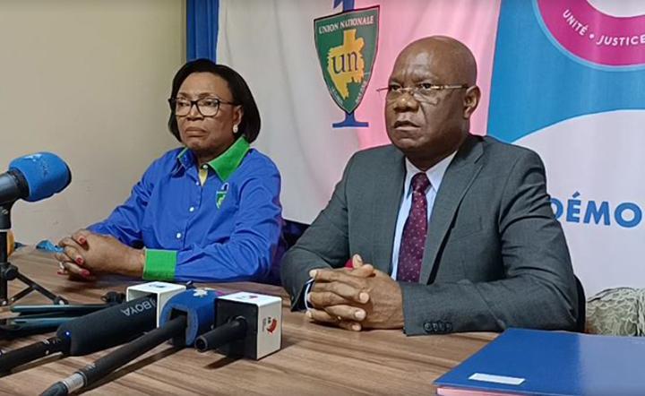 Présidentielle 2023 : Choisie par eux, Paulette Missambo félicite le «Gabon d’abord» des Démocrates Présidentielle 2023 : Choisie par eux, Paulette Missambo félicite le «Gabon d’abord» des Démocrates