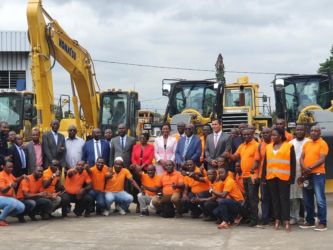 Nouvelle acquisition en engins lourds par le Ministère des Travaux publics pour mieux assurer l’entretien routier Nouvelle acquisition en engins lourds par le Ministère des Travaux publics pour mieux assurer l’entretien routier