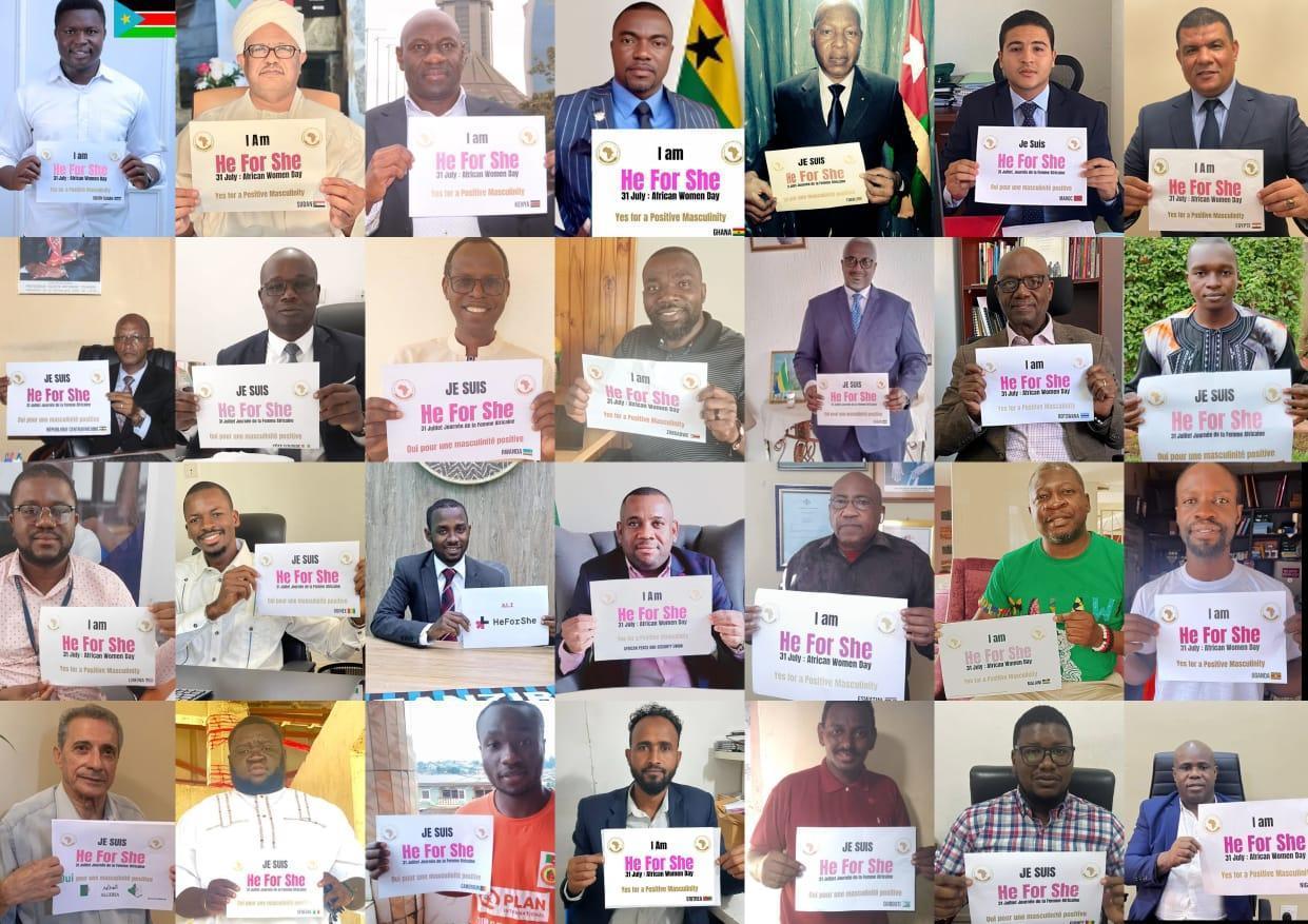Journée de la femme africaine : l’African Peace and Security Union sensibilise sur la masculinité positive à travers l’Afrique Journée de la femme africaine : l’African Peace and Security Union sensibilise sur la masculinité positive à travers l’Afrique