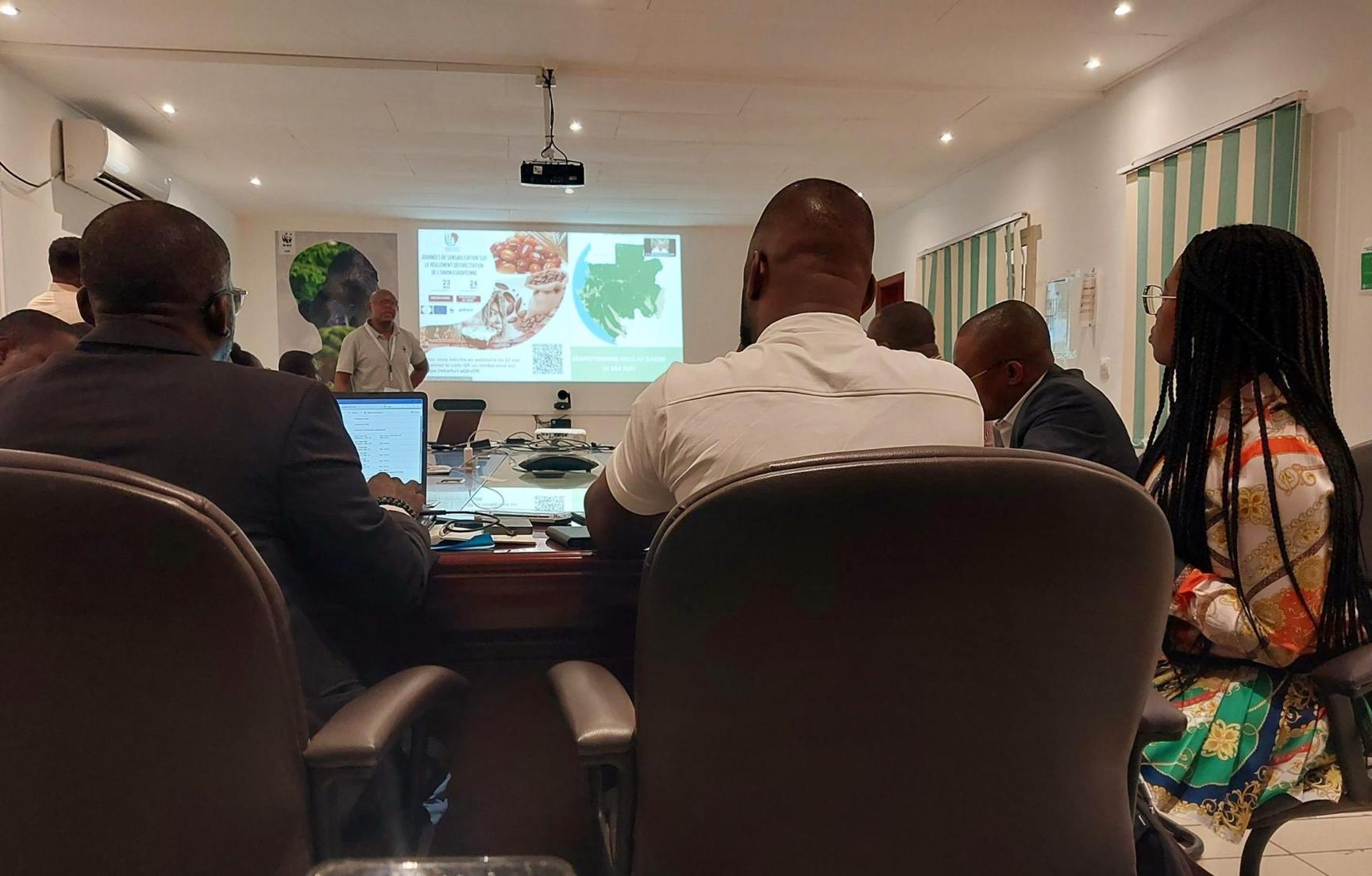 Règlement de la déforestation de l’Union européenne : Au Gabon, le WWF sensibilise les parties prenantes Règlement de la déforestation de l’Union européenne : Au Gabon, le WWF sensibilise les parties prenantes