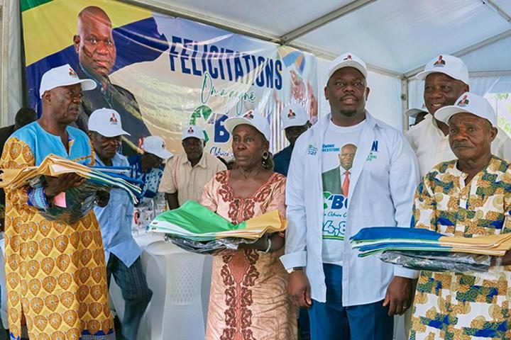 Intronisation des Notables au Chantier National d'Oligui Intronisation des Notables au Chantier National d'Oligui