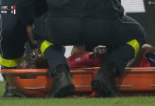 Mukau Se Blesse Lors Du Match Lille-Monaco Mukau Se Blesse Lors Du Match Lille-Monaco