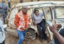 Angélique Ngoma Survit à un Grave Accident à Tchibanga Angélique Ngoma Survit à un Grave Accident à Tchibanga