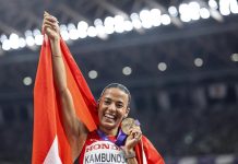 Ditaji Kambundji Championne Du Monde Du 100 M Haies Ditaji Kambundji Championne Du Monde Du 100 M Haies