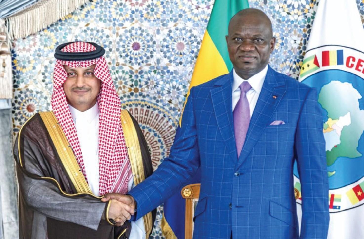Gabon Renforce Alliances Avec Arabie Saoudite, Espagne Gabon Renforce Alliances Avec Arabie Saoudite, Espagne