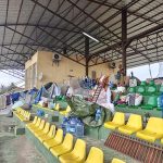 Calvaire des Déguerpis au Gymnase d’Owendo Calvaire des Déguerpis au Gymnase d’Owendo