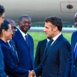 Macron Arrive à Libreville Pour Rencontrer Oligui Nguema Macron Arrive à Libreville Pour Rencontrer Oligui Nguema