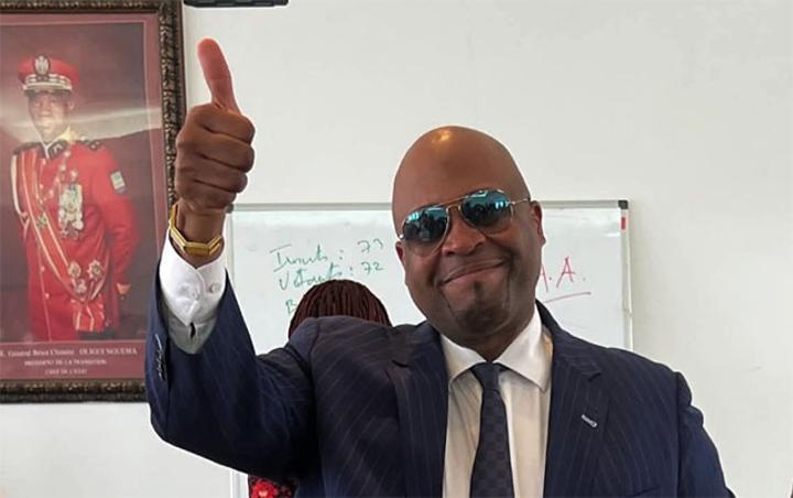 Pascal Houangni Ambouroue Réélu Maire à Port-Gentil Pascal Houangni Ambouroue Réélu Maire à Port-Gentil