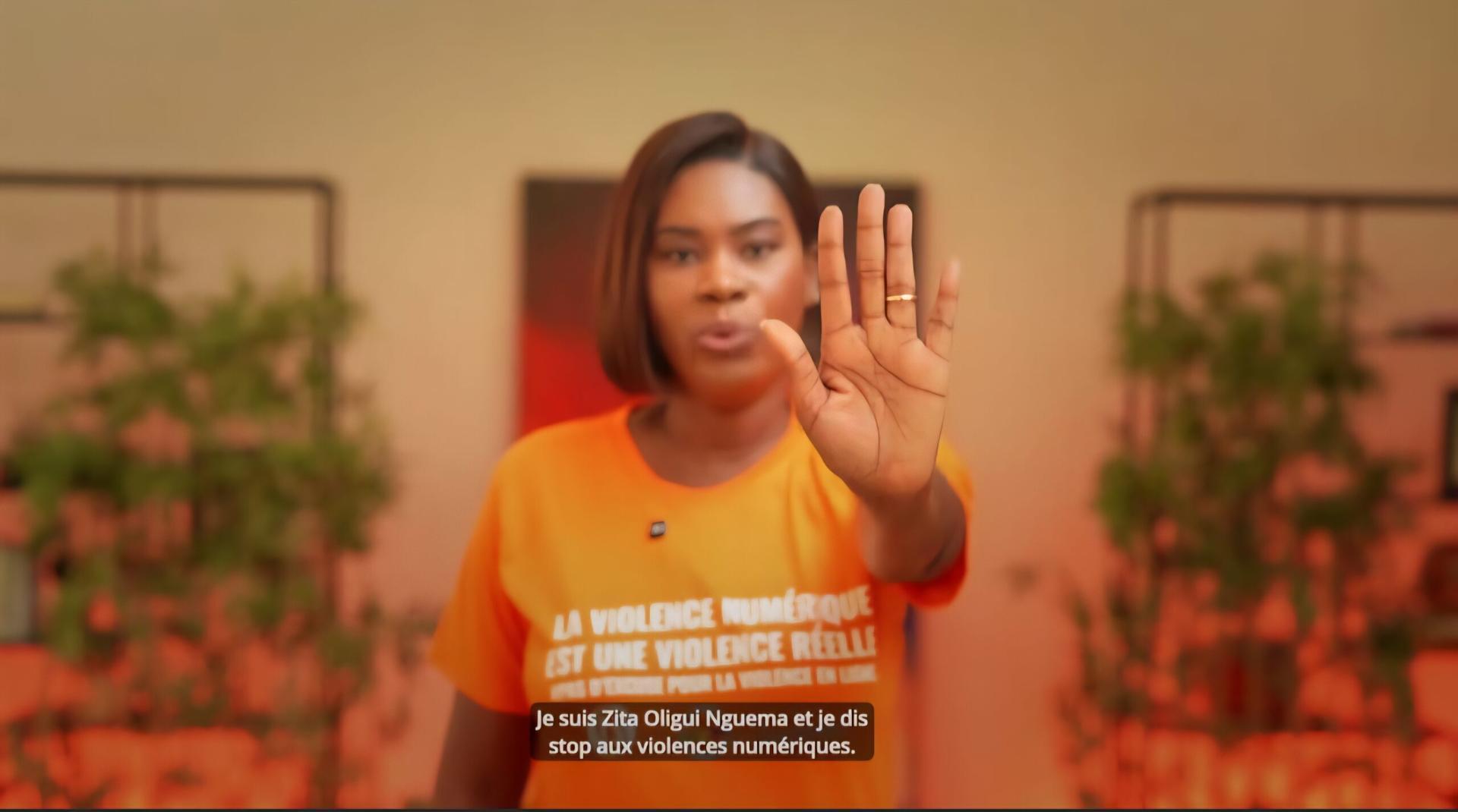 Violences Sur La Toile: Zita Oligui Nguéma Alerte Violences Sur La Toile: Zita Oligui Nguéma Alerte