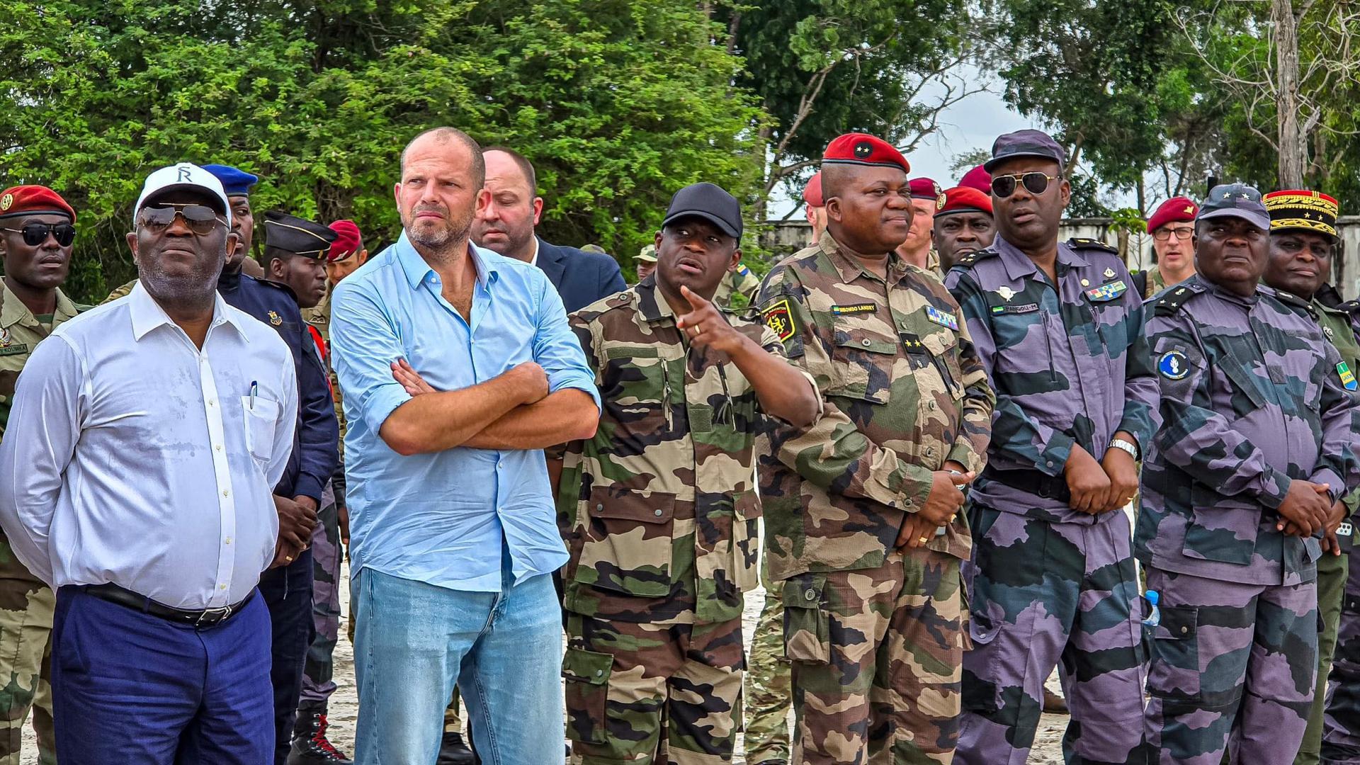 Coopération Militaire Gabon-Belgique Avec Théo Francken Coopération Militaire Gabon-Belgique Avec Théo Francken