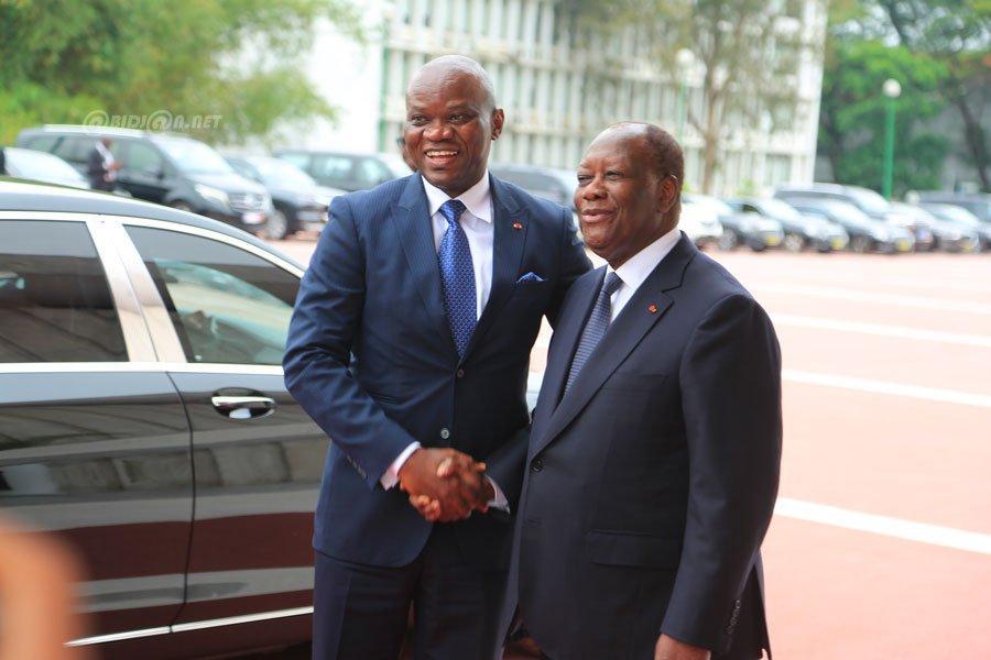 Oligui Nguema À Abidjan Pour L'Investiture D'Ouattara Oligui Nguema À Abidjan Pour L'Investiture D'Ouattara