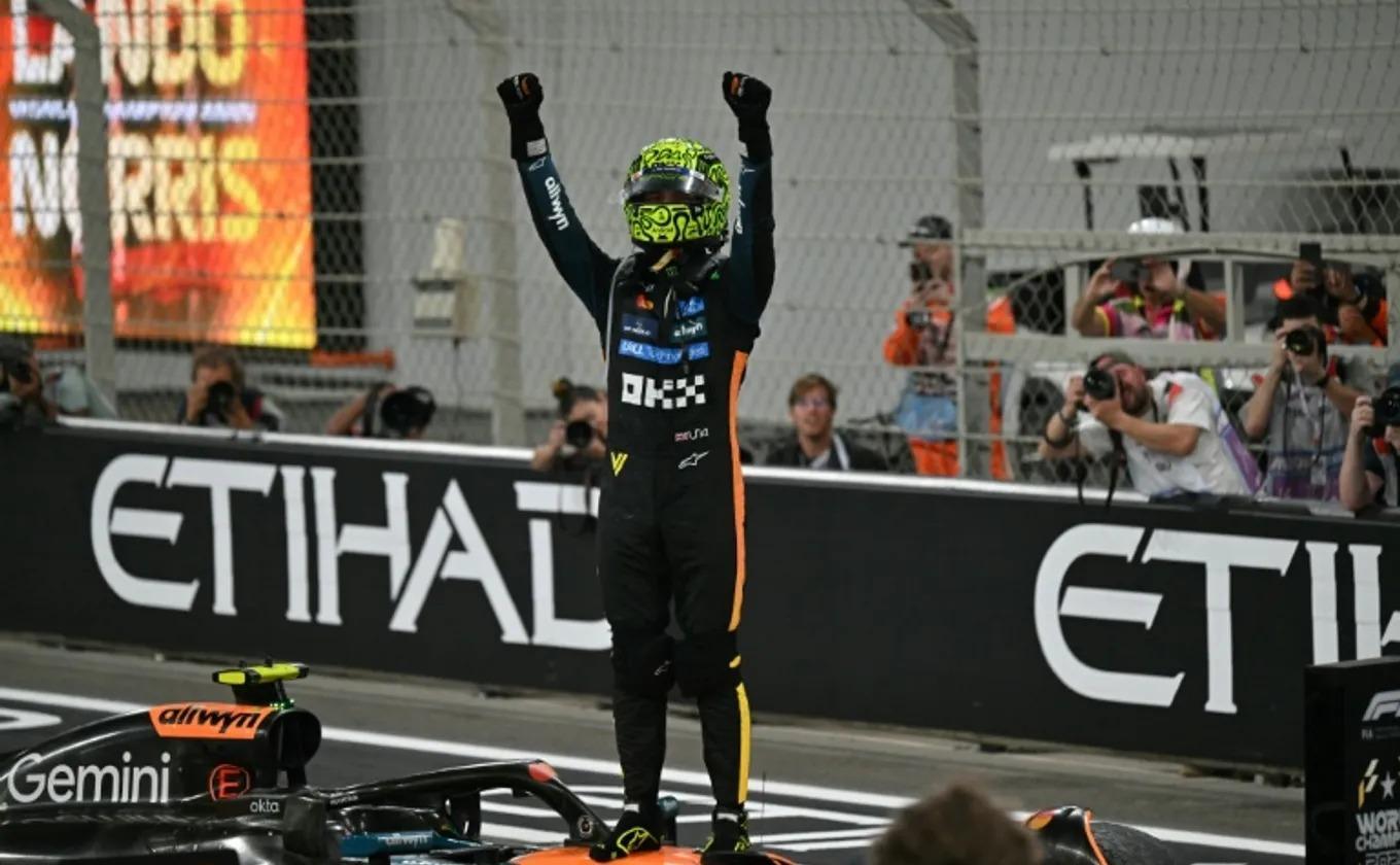 Lando Norris champion du monde 2025 de F1 ! Lando Norris champion du monde 2025 de F1 !